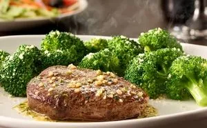 Olive Garden Menu with Prices & Calories 2026 128 6 oz Sirloin