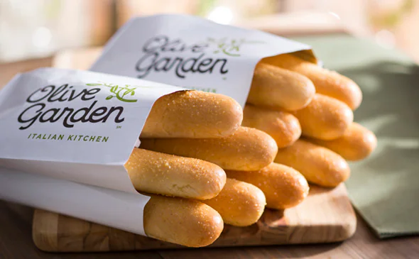 Olive Garden Menu with Prices & Calories 2026 164 Breadsticks