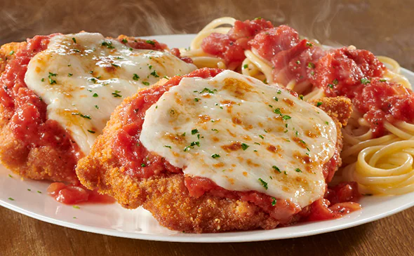 Olive Garden Menu with Prices & Calories 2026 34 Chicken Parmigiana