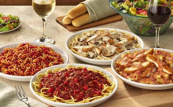 Olive Garden Menu with Prices & Calories 2026 56 Create Your Own Pasta