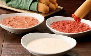 Olive Garden Menu with Prices & Calories 2026 26 Dipping Sauces Includes Breadsticks (V)