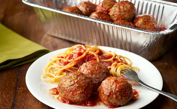 Olive Garden Menu with Prices & Calories 2026 167 Italian Meatballs (Serves 4 – 6)