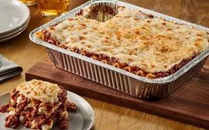 Olive Garden Menu with Prices & Calories 2026 154 Lasagna Classico (Serves up to 12)