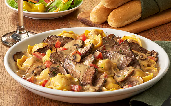 Olive Garden Menu with Prices & Calories 2026 29 Limited Time Braised Beef Tortelloni
