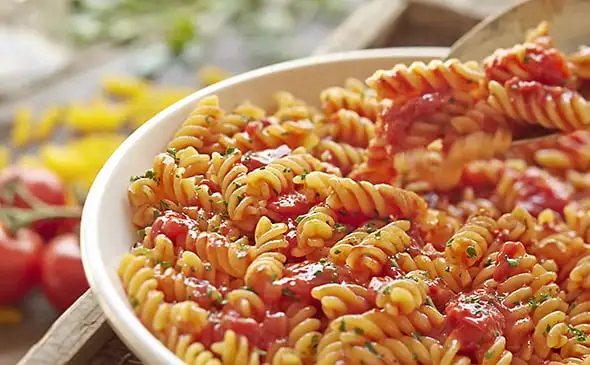 Olive Garden Menu with Prices & Calories 2026 129 Rotini Pasta with Marinara