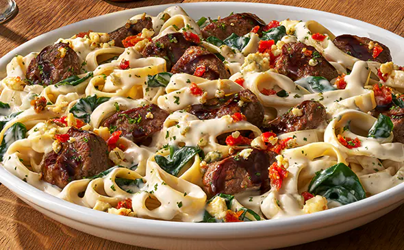 Olive Garden Menu with Prices & Calories 2026 46 Steak Gorgonzola Alfredo
